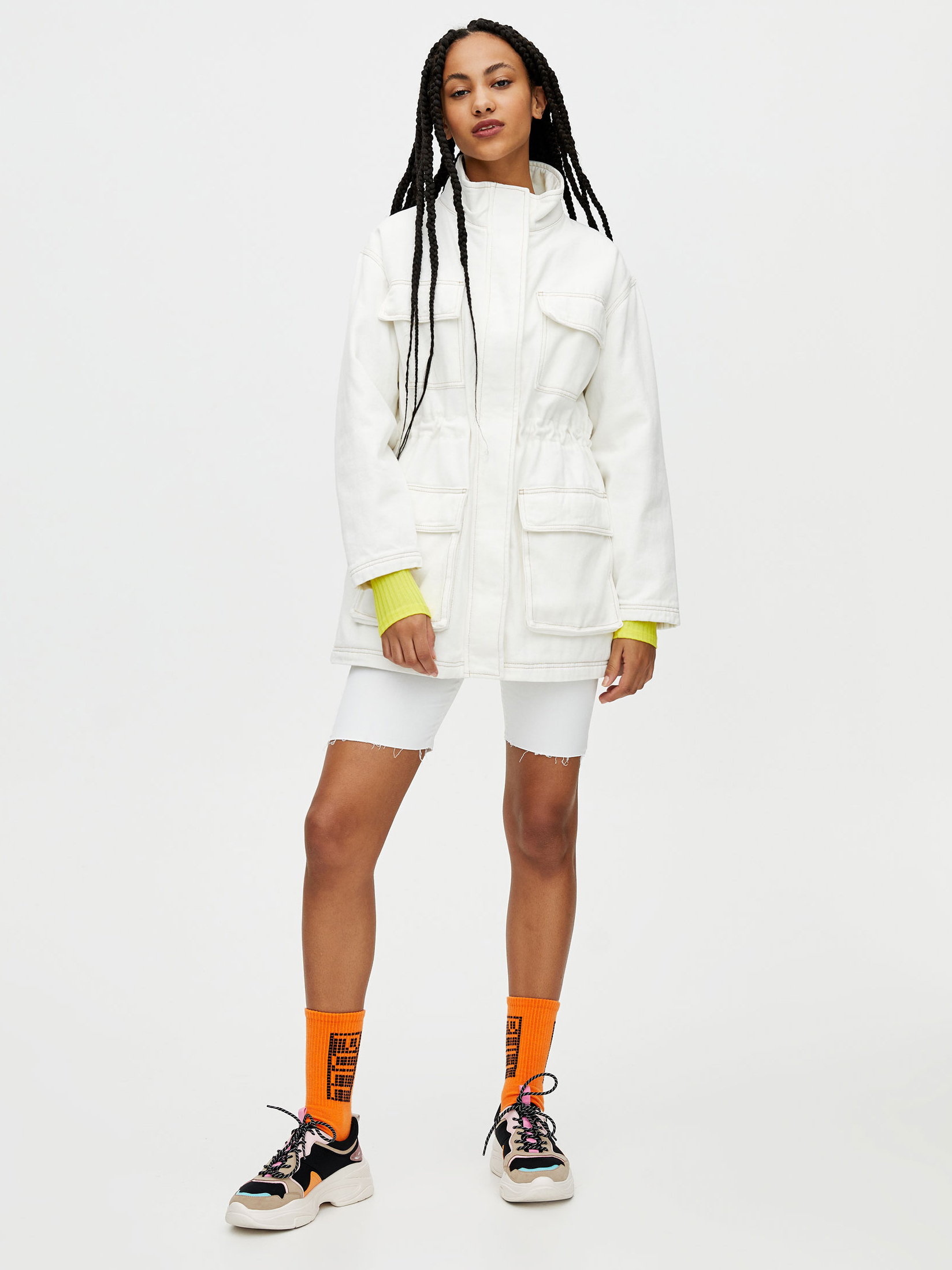 

Куртка Pull & Bear 05710307250  Белая (ZP05710307250026_KC100000016219, Куртка Pull & Bear 05710307250 S Белая (ZP05710307250026_KC100000016219)
