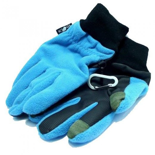 

Перчатки для сенсорных экранов TTech Outdoor fleece HW "L" blue
