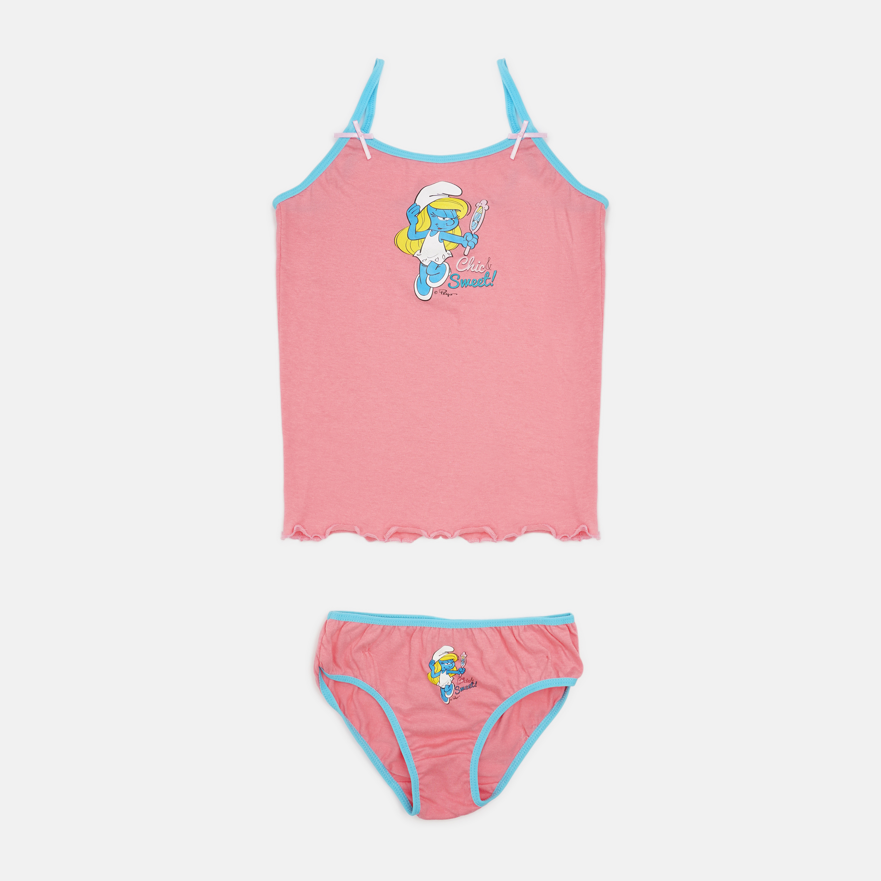 

Майка + трусы Disney Smurfs DQE3132 104-110 см Pink