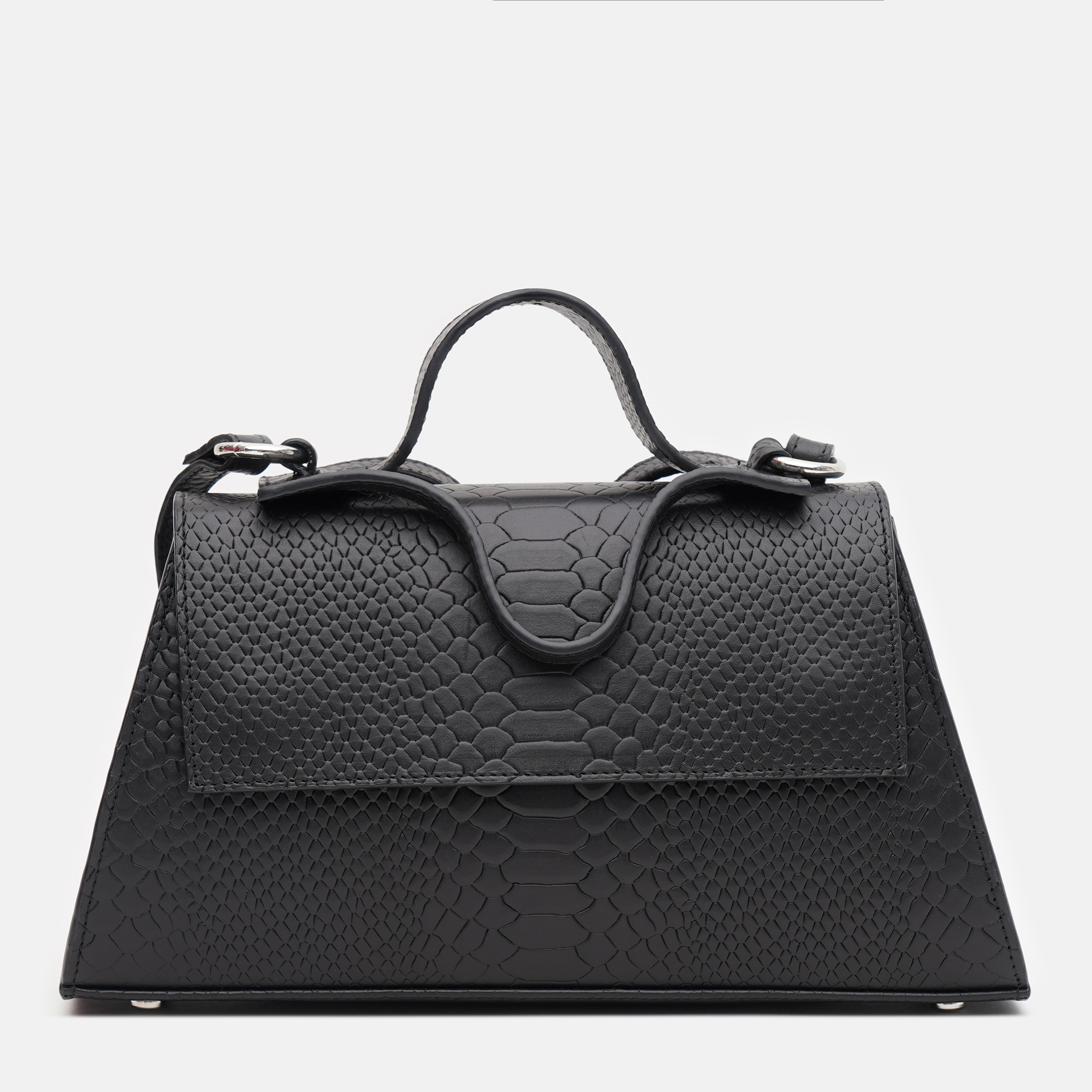 

Женская сумка кожаная Kachorovska Mira Bag - L0648 Черная