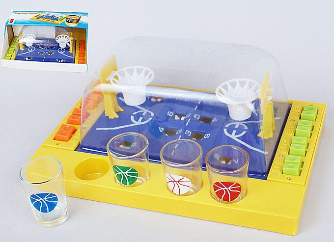 

Игра настольная Баскетбол питейный (в наборе 4 стопки) 29.7см BonaDi 7270211