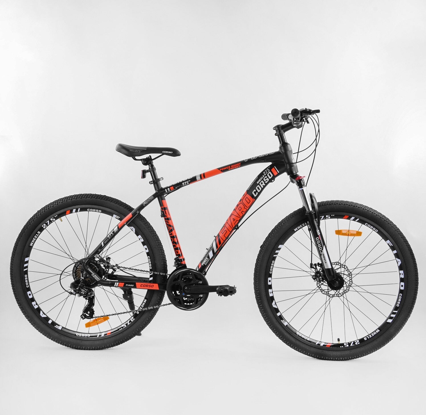 

Велосипед Corso Fiaro 27,5" Black Orange (62935)