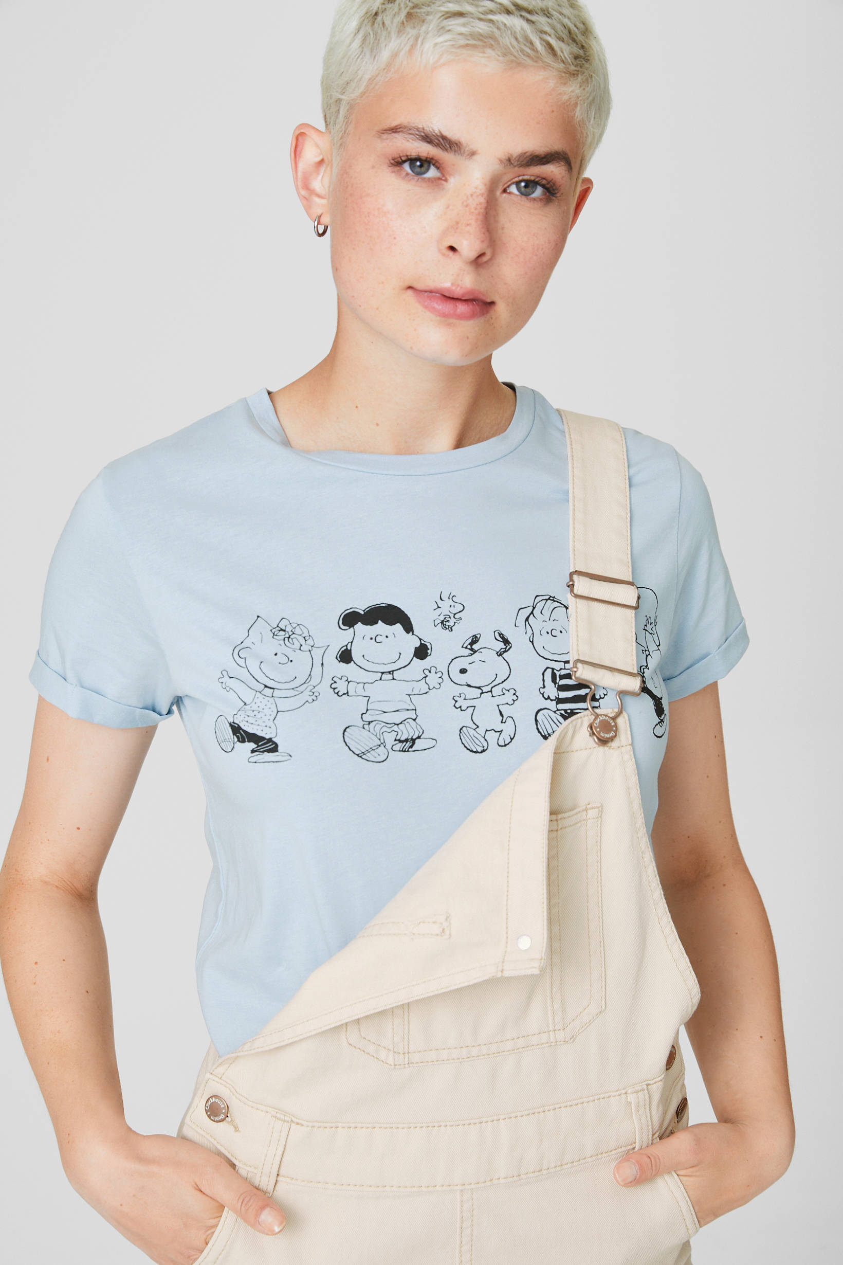 

Футболка C&A S Голубой 2120180_гол_peanuts