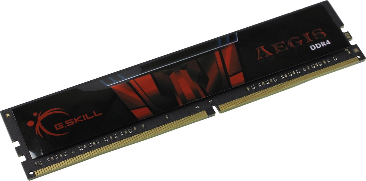 

Оперативная память G.Skill DDR4-3200 8192MB PC4-25600 Aegis (F4-3200C16S-8GIS)