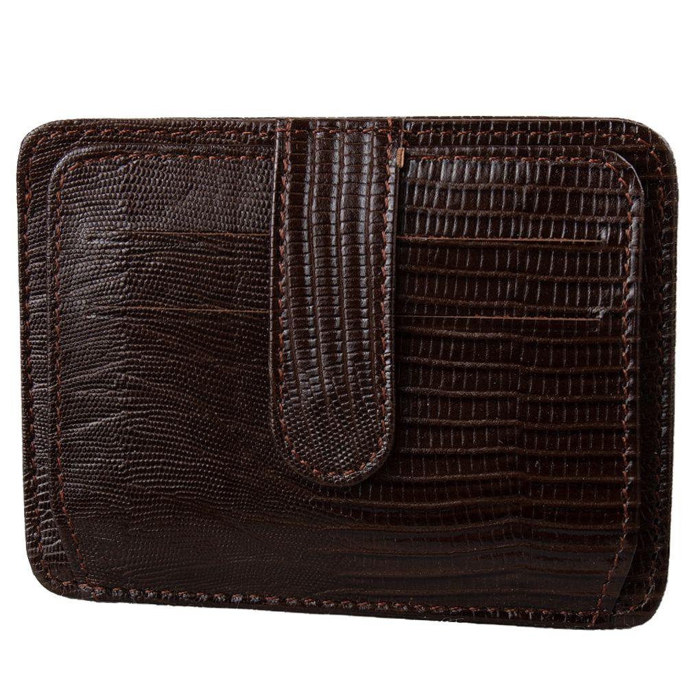 

Кожаная визитница женская Canpellini 11х8,5х0,5 см Коричневый