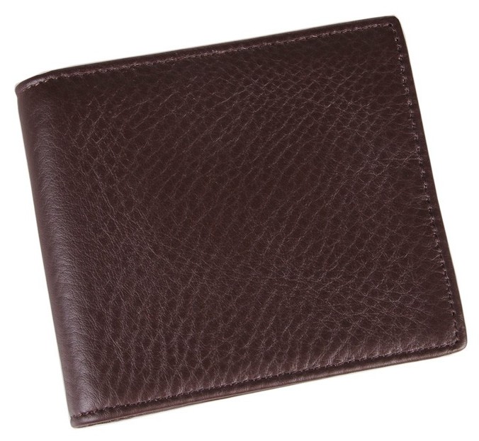 

Кожаный кошелек мужской Vintage 11x9,5 см Коричневый
