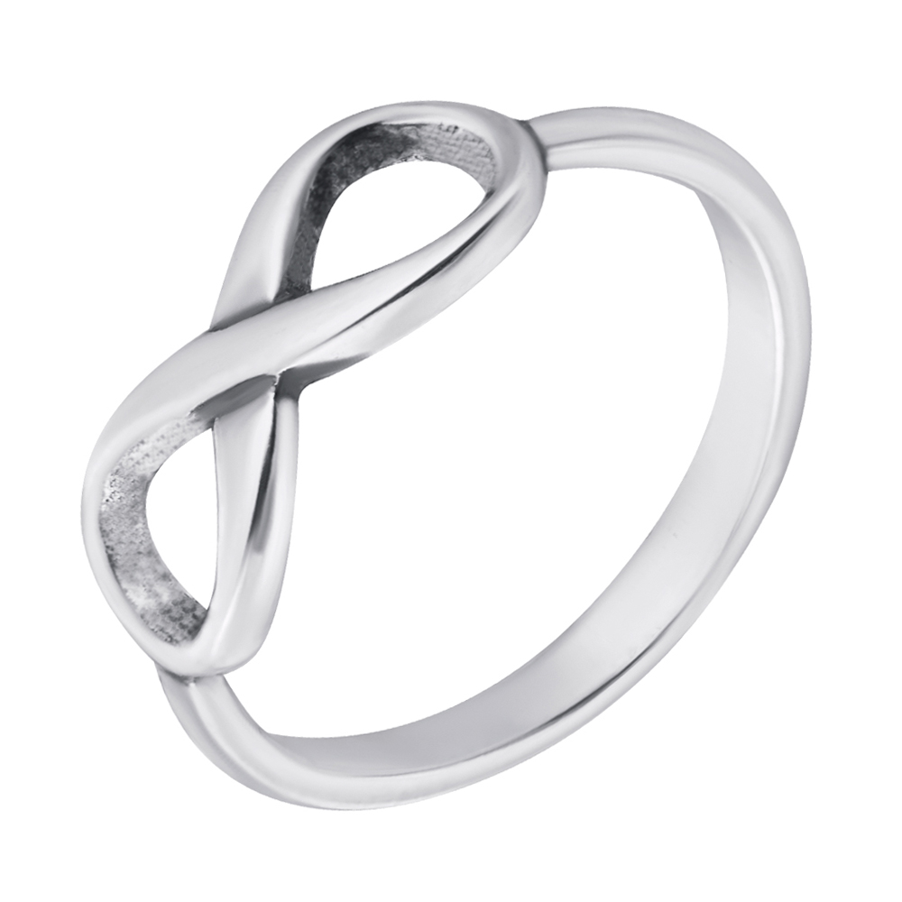 

Серебряное кольцо Знак бесконечности 000070685 16.5 размера
