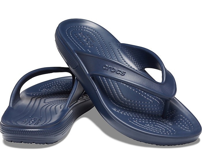

Темно-синие шлепанцы Crocs Classic II Flip W9 39-40