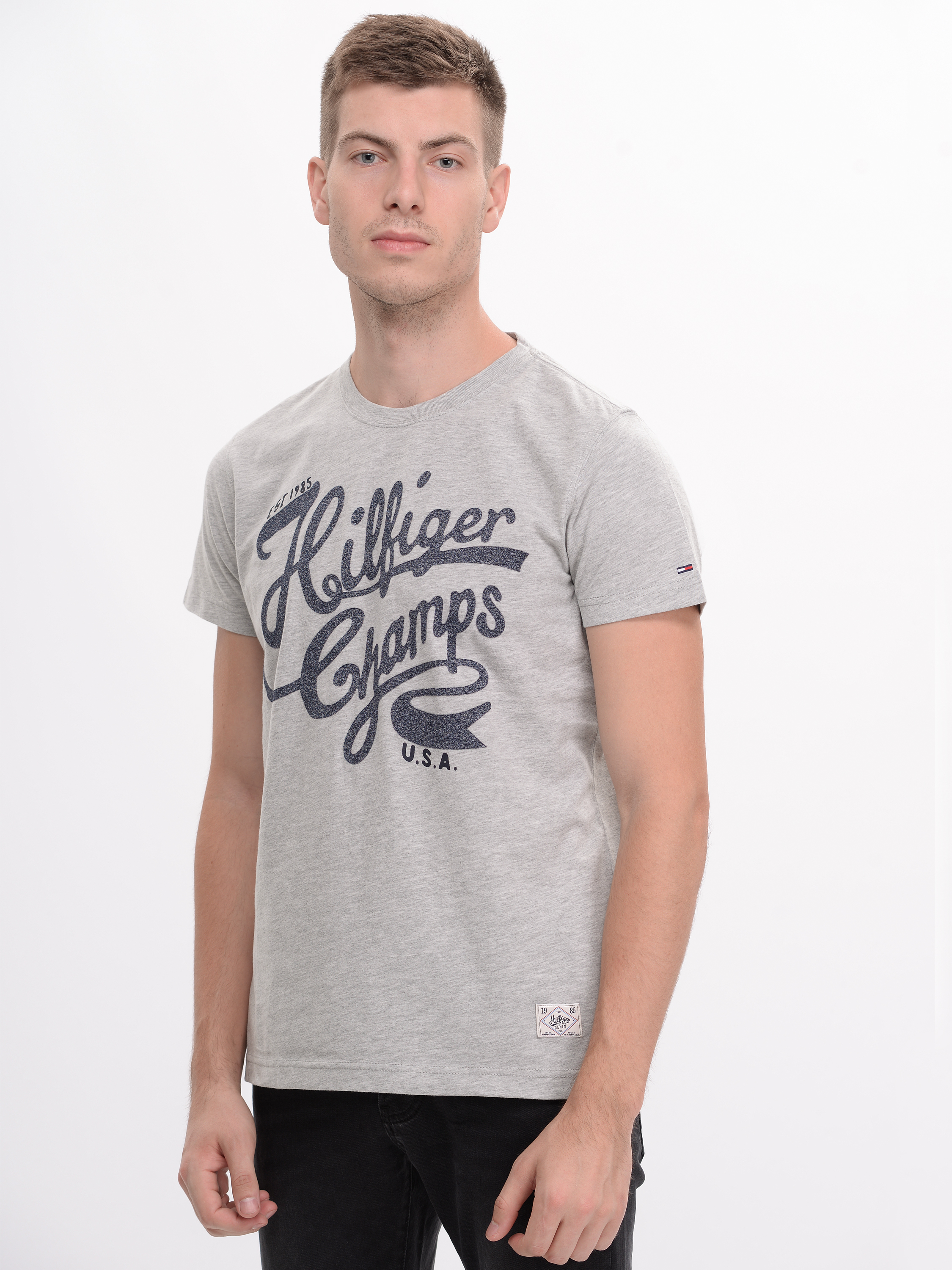 

Футболка Tommy Hilfiger 9129 L (48) Серая