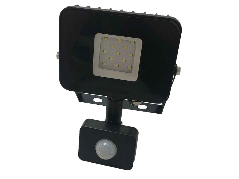 

Прожектор светодиодный с датчиком Luxel, 10W, LED, 770Lm, 6500K (5396)
