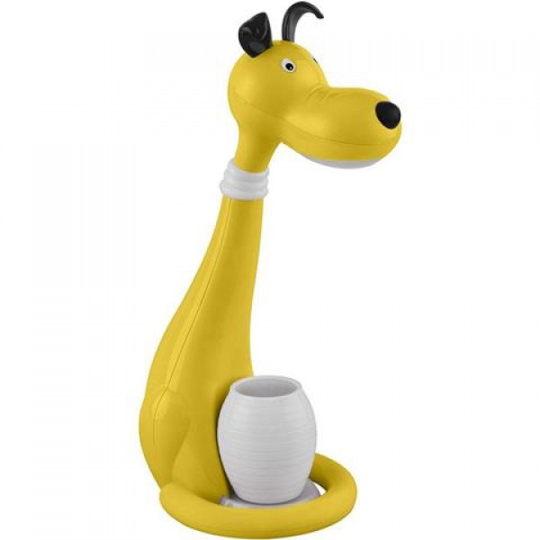 

Светильник настольный LED HOROZ SNOOPY 6W, 350Lm, 6000К, желтый (5954)