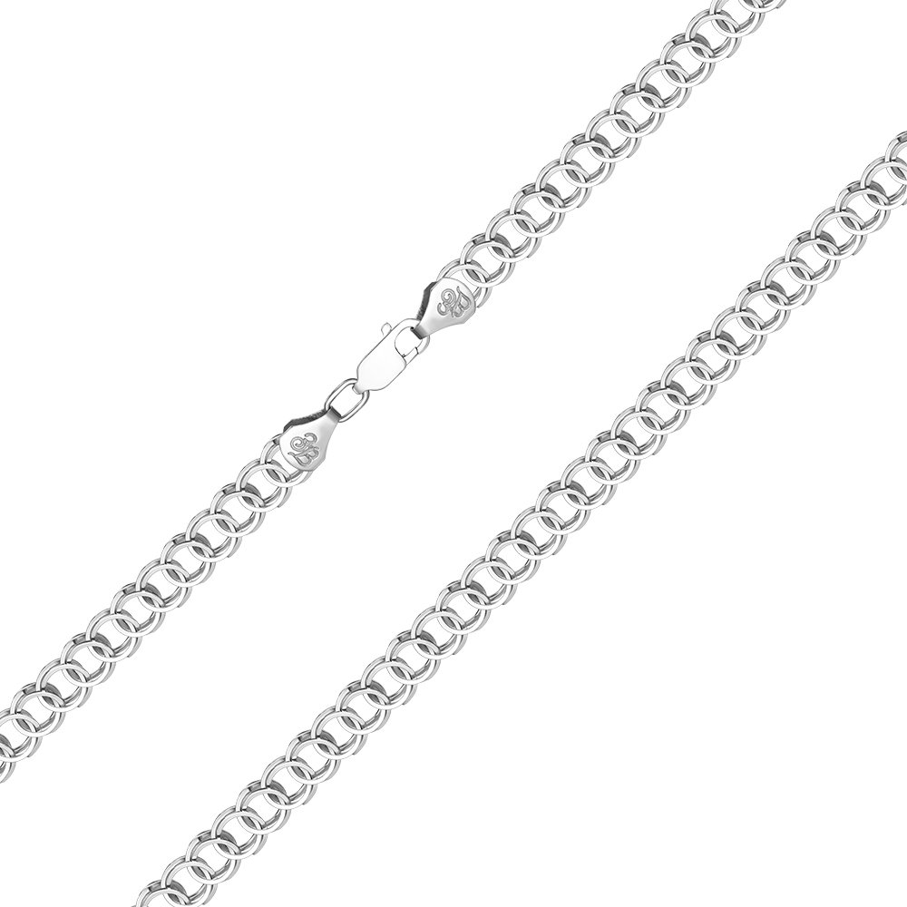 

Серебряная цепь 9 мм 000148327 60 размера