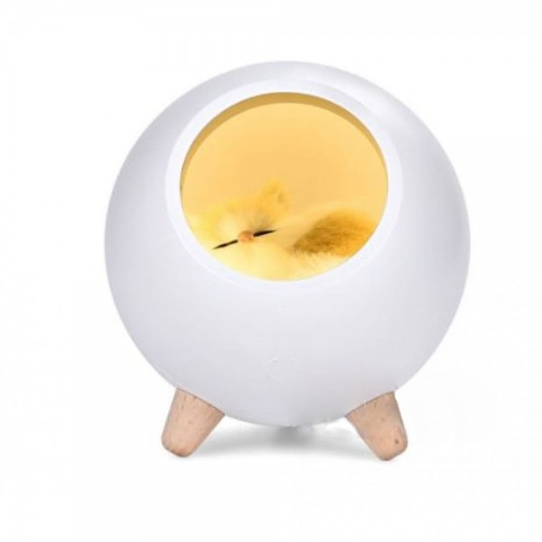 

Ночной светильник TTech Cat House Series White