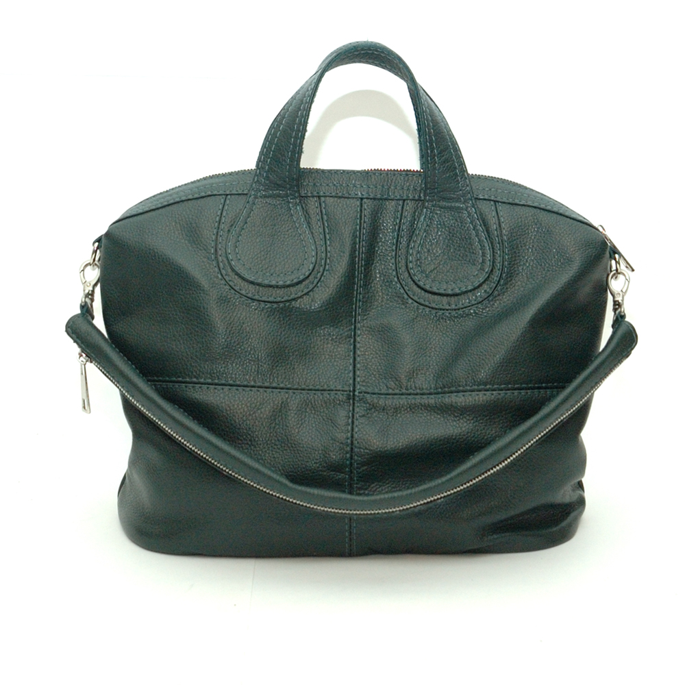 

Сумка кожаная женская Black Owl 44х17,5х31 см Зеленый