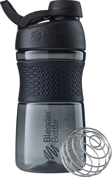 

Бутылка-шейкер спортивная Blender Bottle 590 мл (fit0007268) Черный