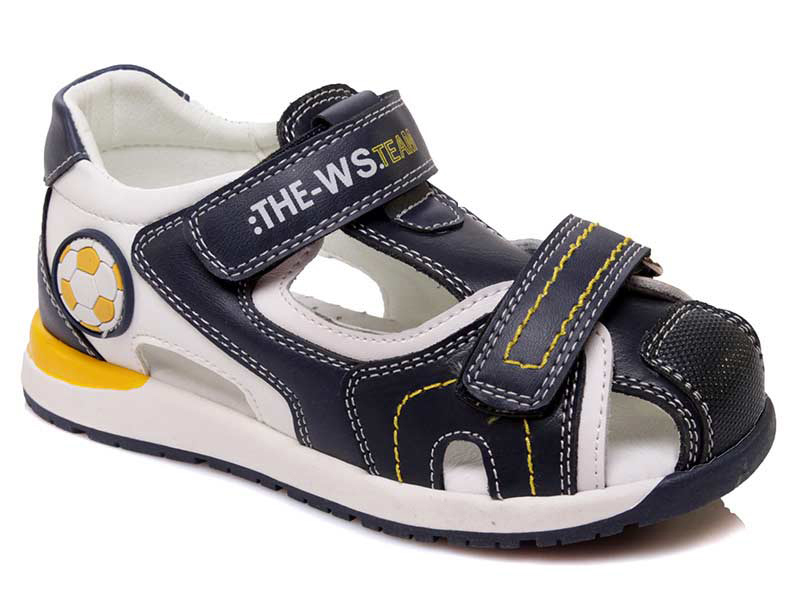 

Детские сандалии лето Weestep 0553 DB (27-31)-ASW для мальчика Синий р.29 (19 см.)