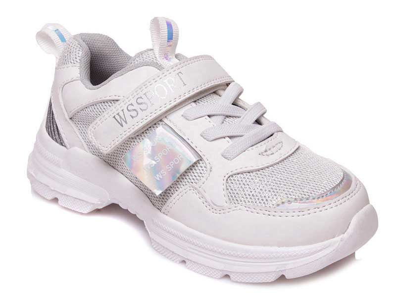 

Детские кроссовки деми Weestep 53721 W (27-32)-ASW для девочки Белый р.29 (18,5 см.)
