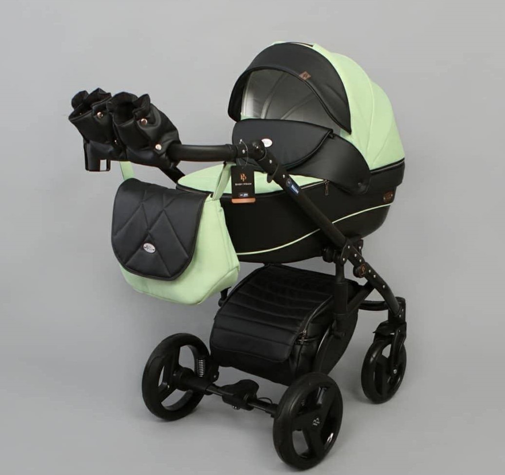 

Детская коляска 2в1 Baby Pram Bellini Mint