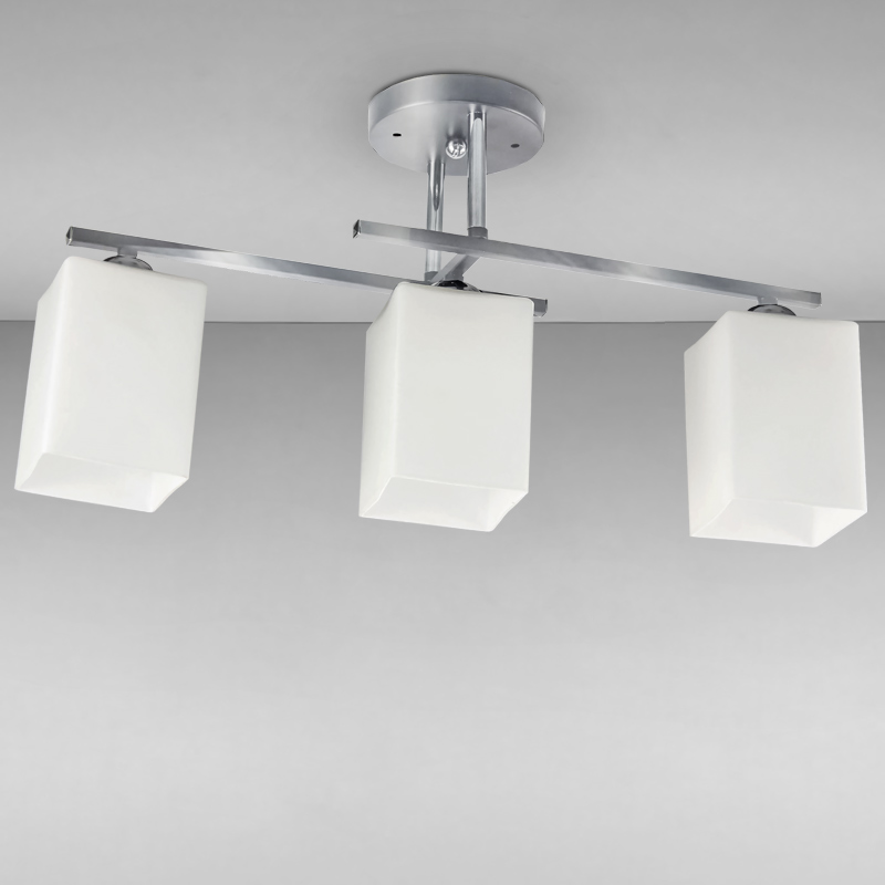 

Люстра стельова Light House NM-15321/3 CR+WT хром