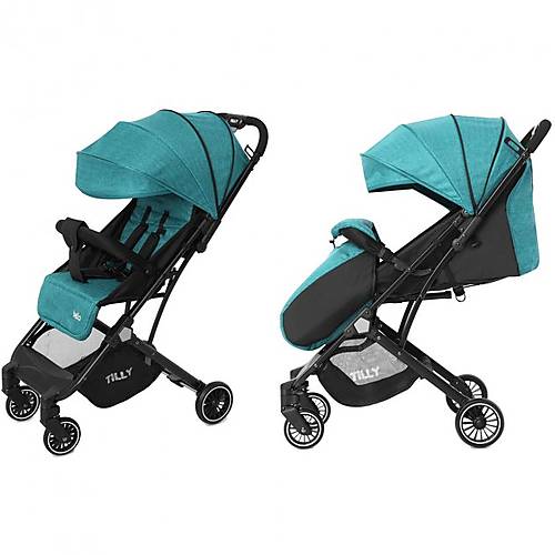 

Коляска прогулочная Bella T-163 Pear Green +дождевик CARRELLO (T-163(S) Pear Green)