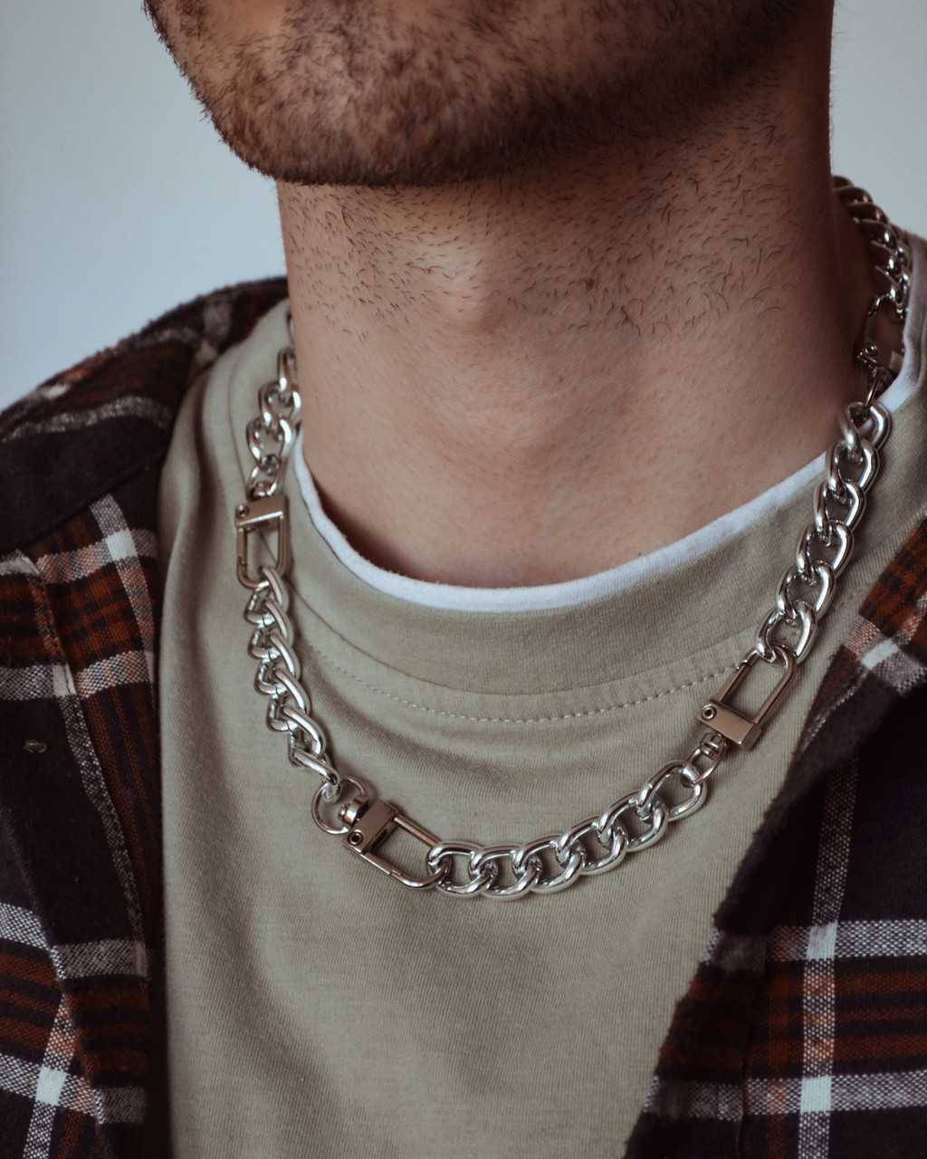 

Цепь на шею с 6 крабинами «‎Carabine Prime» от Chains Factory