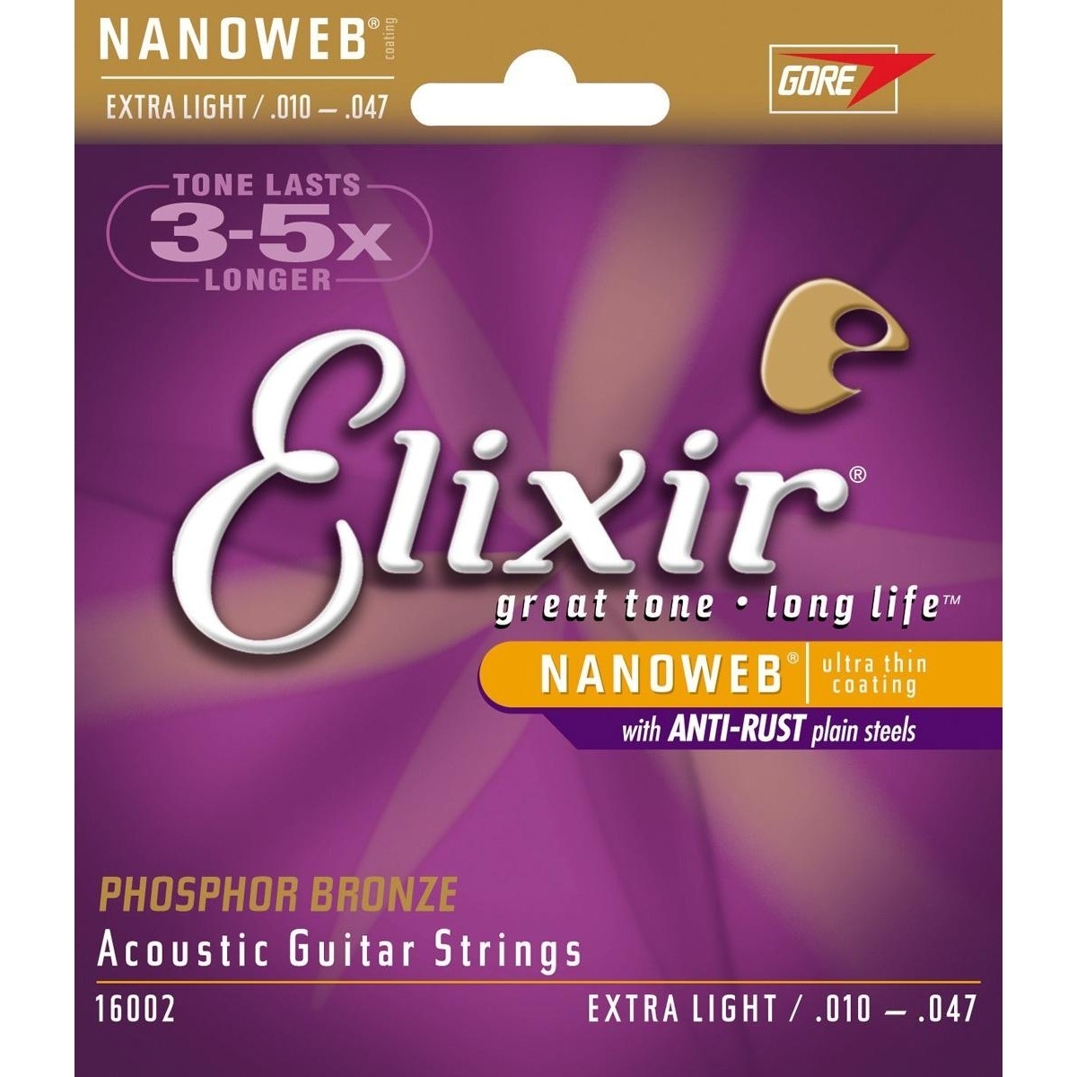 

Струны для акустической гитары Elixir PB NW EL (10/47)