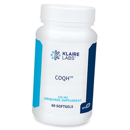 

Убихинол, Ubiquinol COQH 100, Klaire Labs 60гелкапс (70517003)