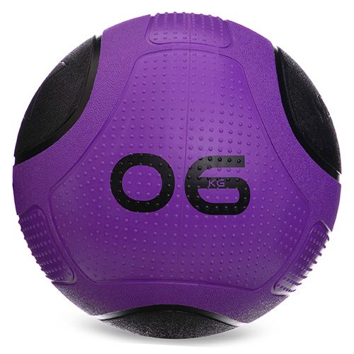 

Мяч медицинский медбол Modern Medicine Ball FI-2620 FDSO 6кг Фиолетово-черный (56508028)