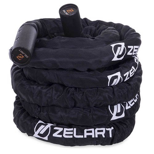 

Канат для кроссфита в защитном рукаве Modern FI-2631 Zelart 12м Черный (56363138)