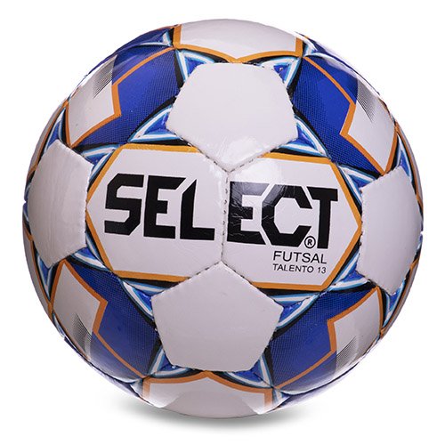 

Мяч футбольный Select ST Talento 13 FB-2997 FDSO №4 Бело-синий (57508139)