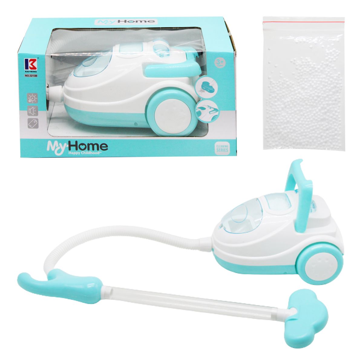 

Пилесос Lovely Home бирюзовый MiC (3213A/B) (165270)