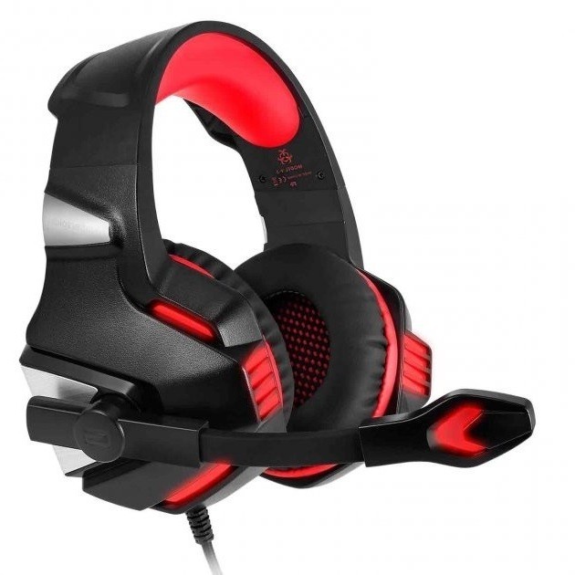 

Игровая гарнитура Hunterspider Gaming V3 с LED подсветкой Black&Red