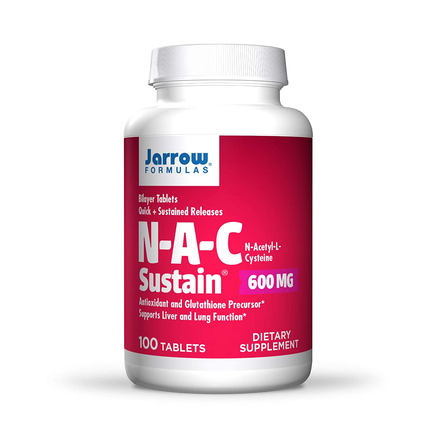 

Аминокислоты Jarrow Formulas N-A-C Sustain 600 mg 100 капсул (4384303562)
