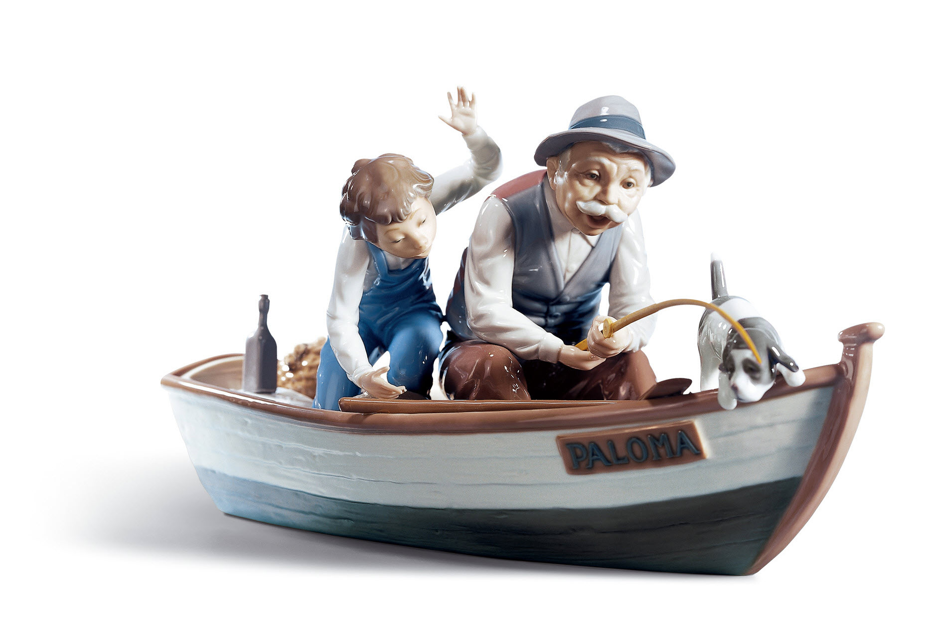 

Статуэтка Рыбалка с дедулей Lladro 01005215