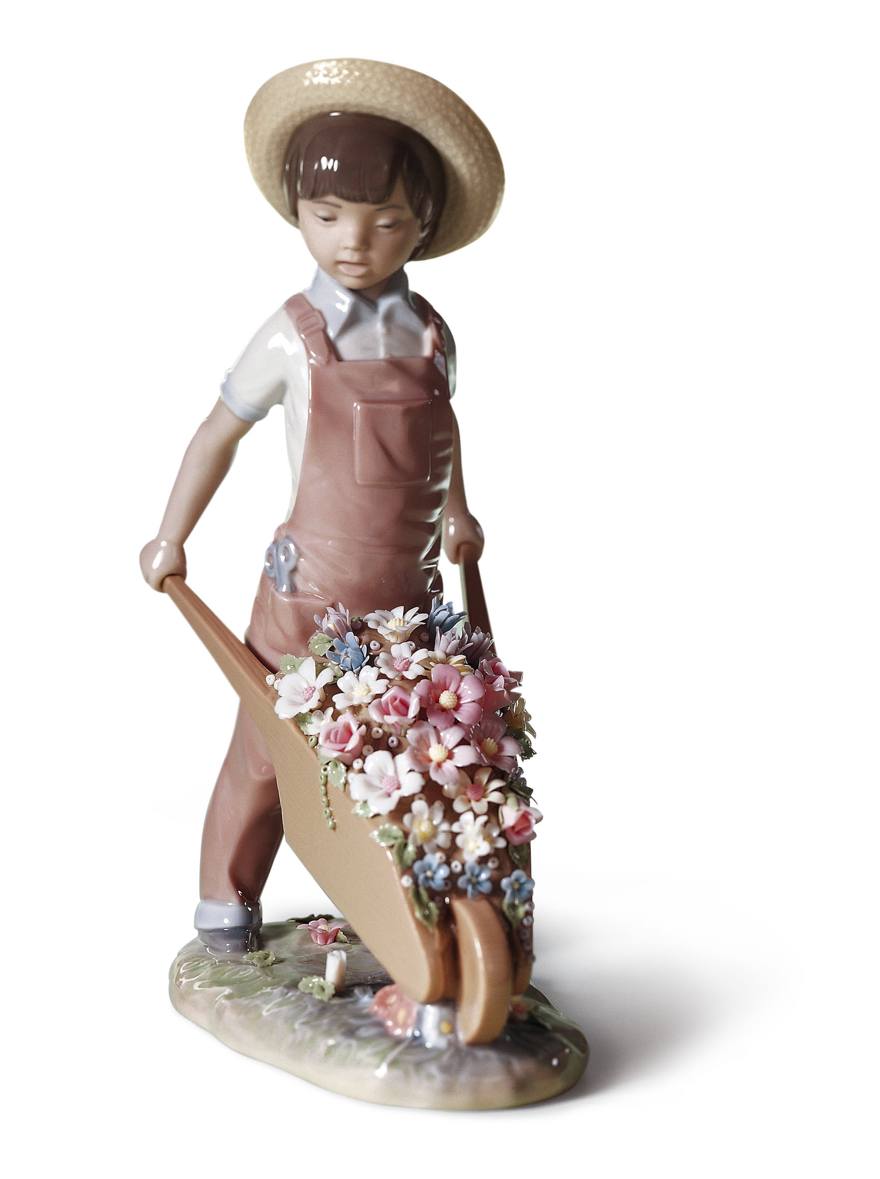 

Статуэтка Тачка с цветами Lladro 01001283
