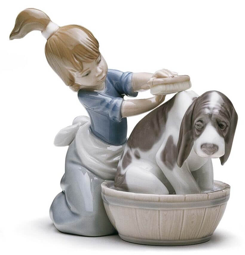 

Статуэтка Купание собачки Lladro 01005455