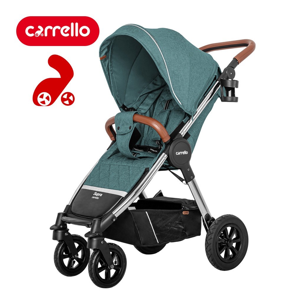 

Детская прогулочная коляска CARRELLO Supra CRL-5510 Aqua Green Бирюзовый (CRL-5510 Aqua Green)