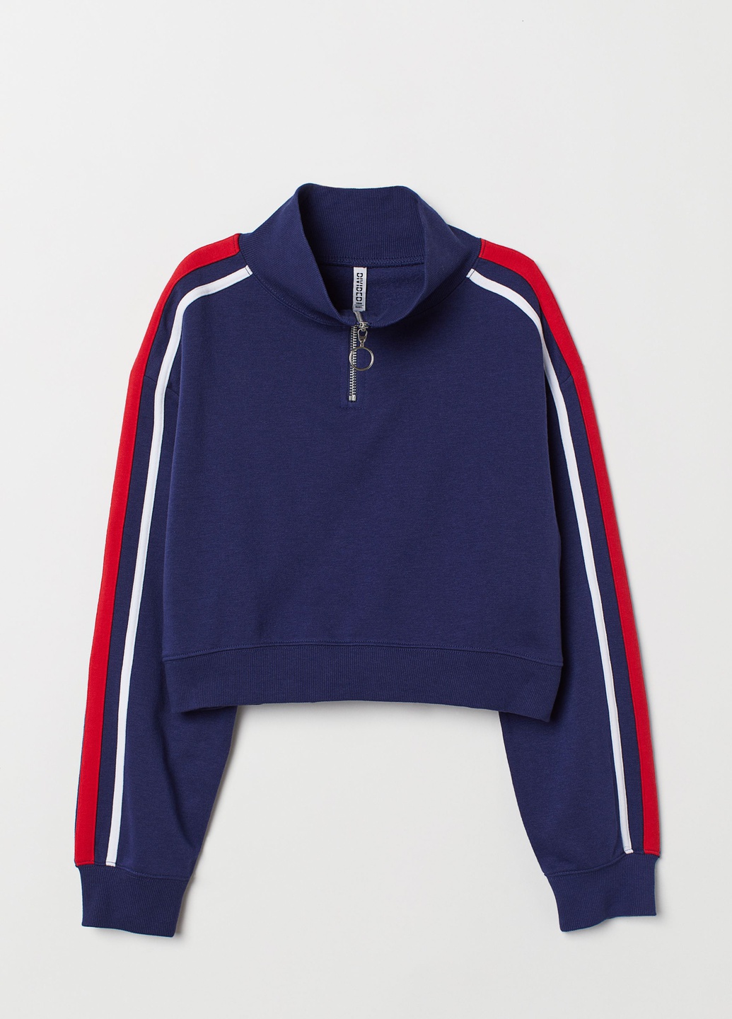 

Свитшот H&M XS Синий 0674492_.красн.бел.пол_01