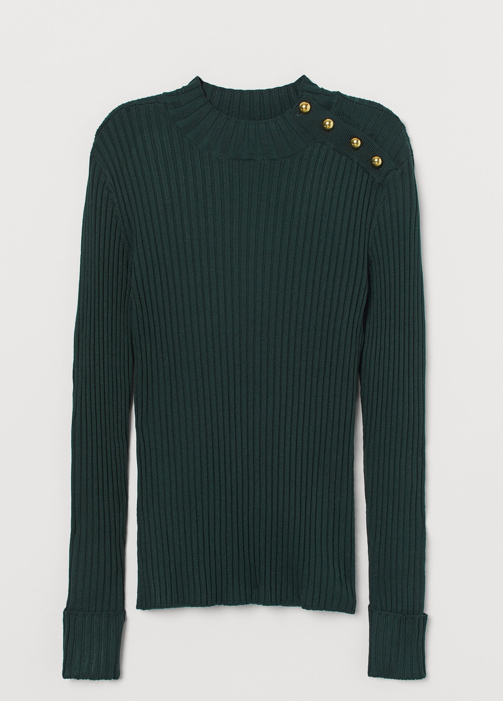 

Джемпер H&M XS Темно-зеленый 0785665_зол.пуг.