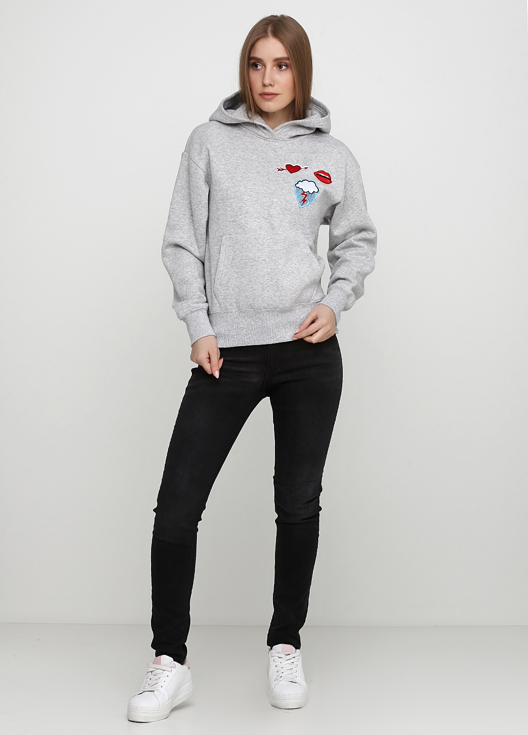 

Джинсы H&M 32 Темно-серый 0355953_темно-серый
