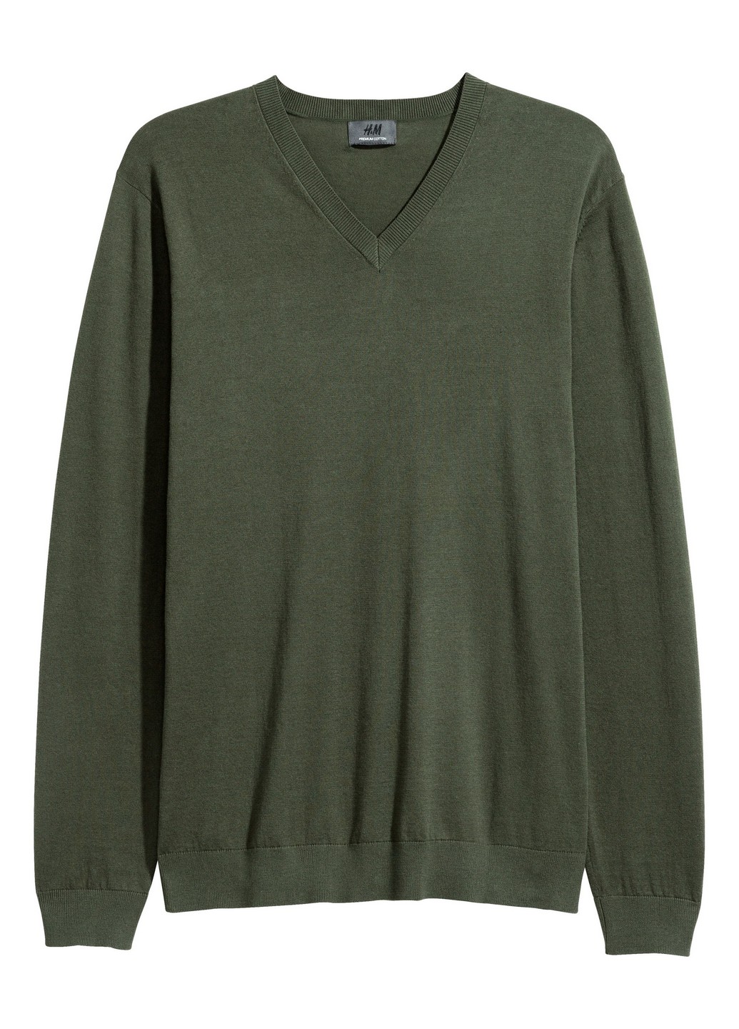 

Джемпер H&M L Темно-зеленый 0443648