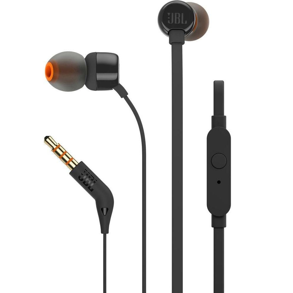 

Навушники JBL T110 3.5 мм (mini-Jack) Black (JBLT110BLK)