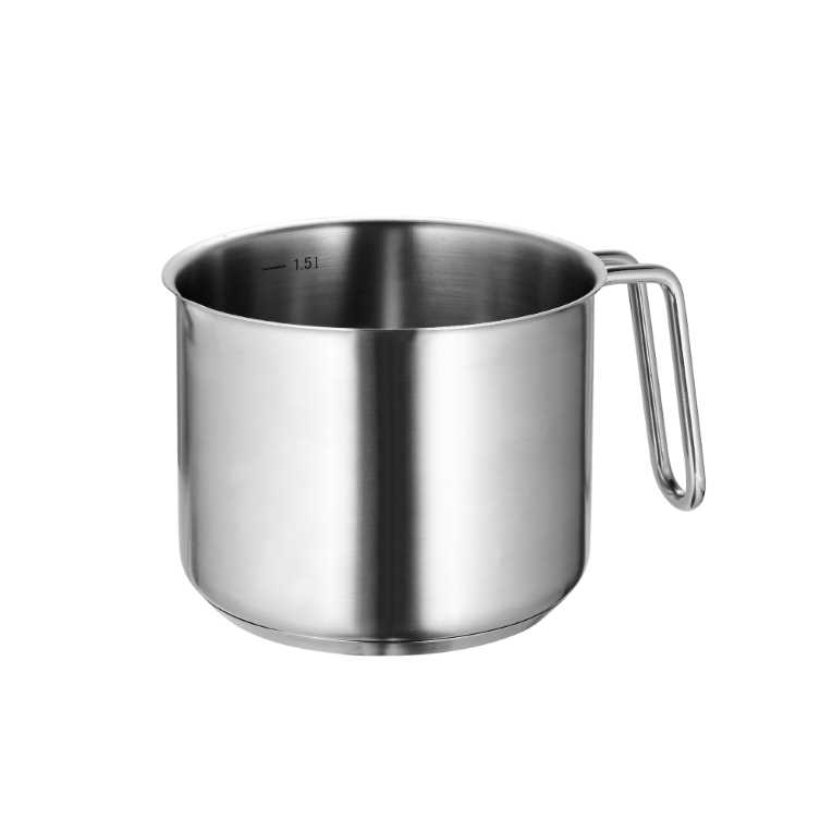 

Емкость мера для молока SOUL COOKING Серебряный 14см,7, 1,5л 10213491