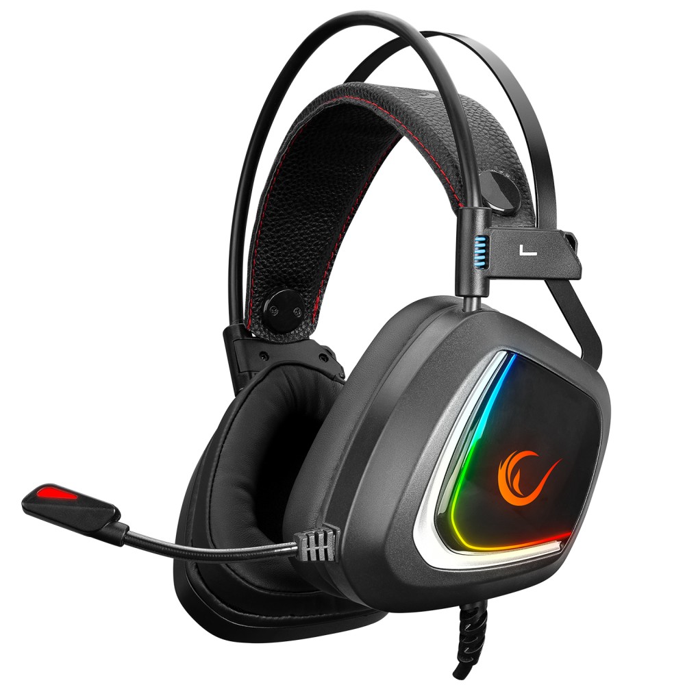 

Наушники Rampage PHANTOM X1 Black (7.1 Surround Sound/RGB Lighting)