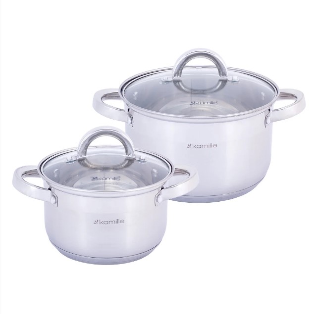 

Набор кухонной посуды Kamille KM-5627S (4 пр)