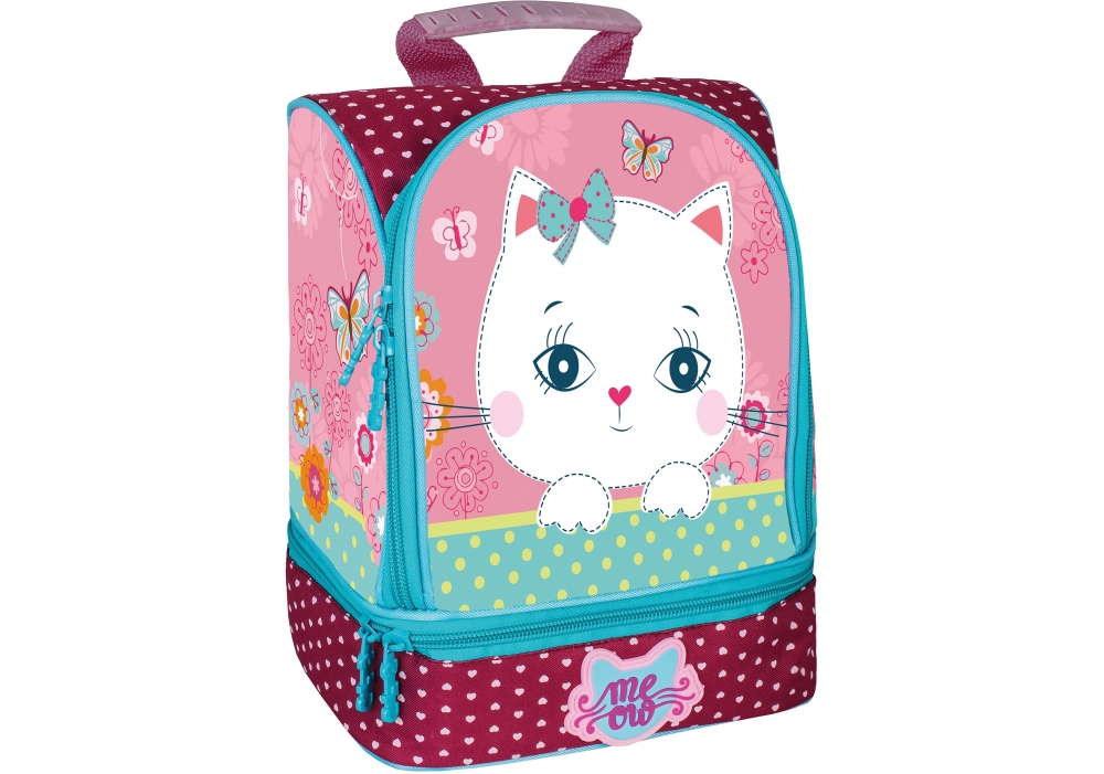 

Ранец дошкольный Cool For School Cat Meow 24х20х12 см 6-15 л розовый (CF86186)