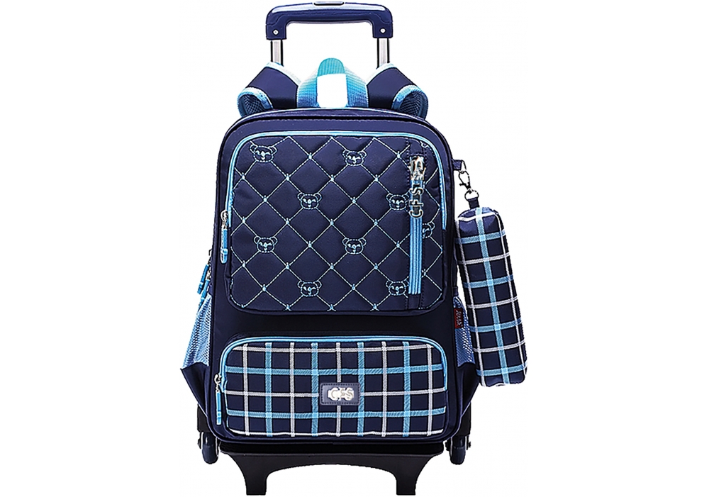 

Рюкзак школьный Cool For School Trolley 43x28x13.5 см 16-25 л синий (CF86209)