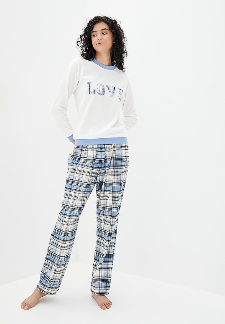 

Костюм домашний German Volf "LOVE" 00067 S Бело-голубой