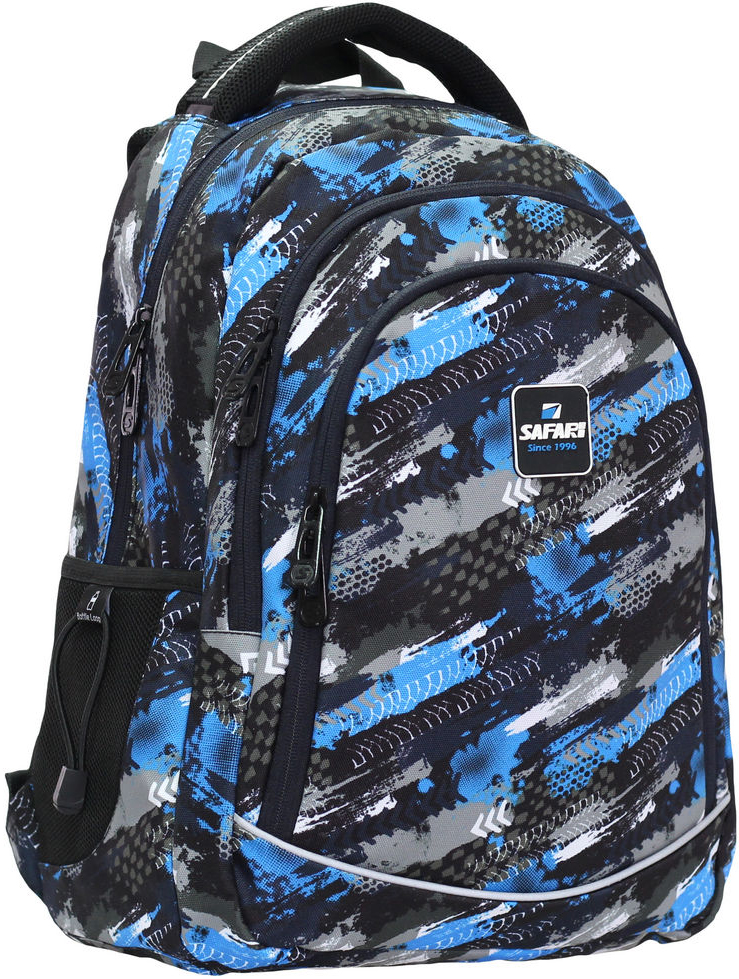 

Рюкзак Safari Sity 43x28.5 x1 3.5 cм 16 л Синий (21-184L/8591662211849)