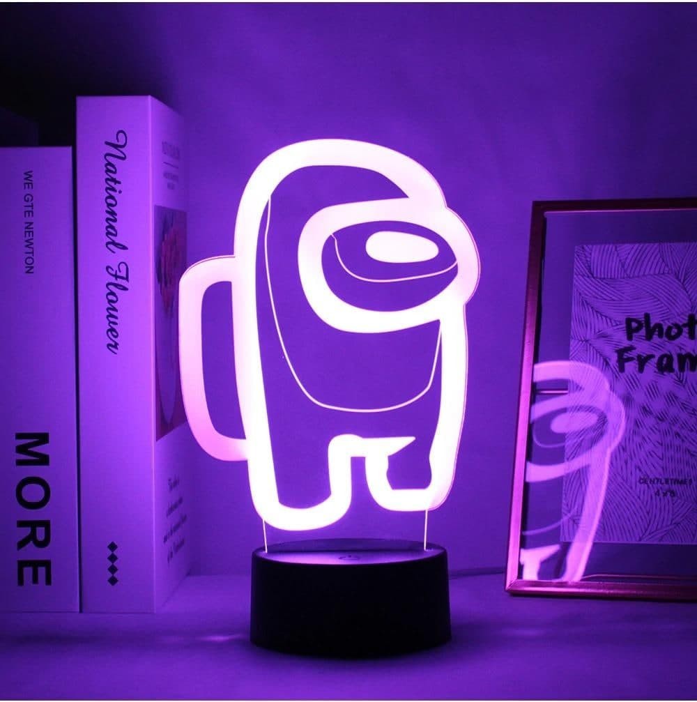 

Настольный светильник-ночник Амонг Ас Among Us 3D Lamp 16 Цветов USB (5057)